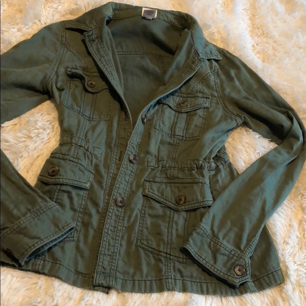 Green jacket